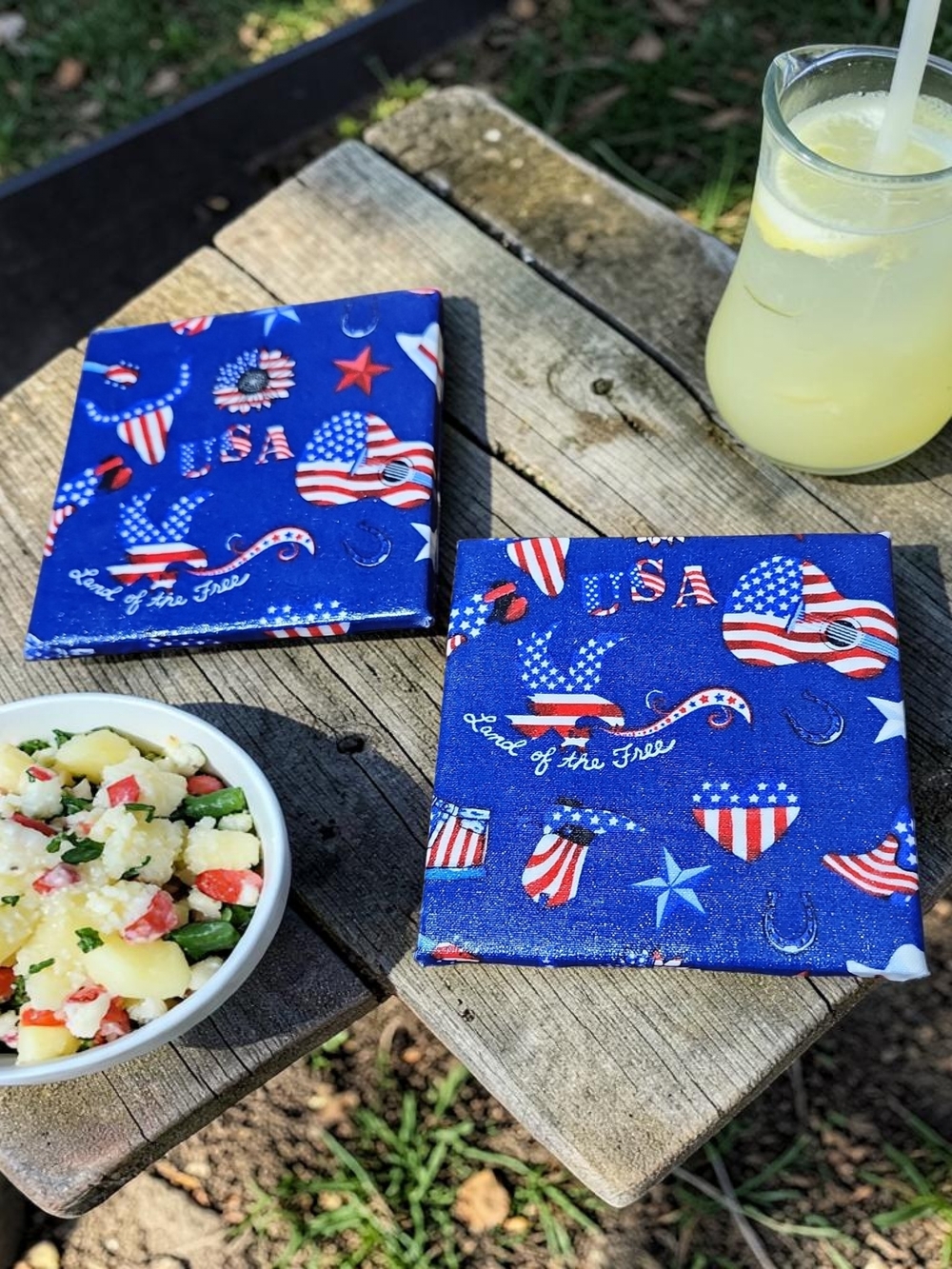 Patriotic Coaster Set